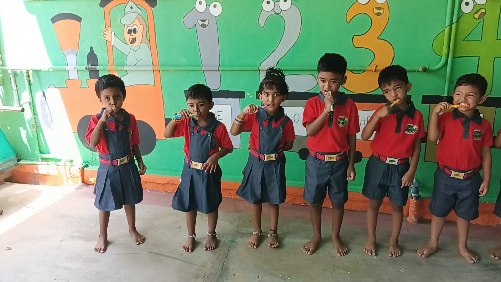 Brushing Day Activity